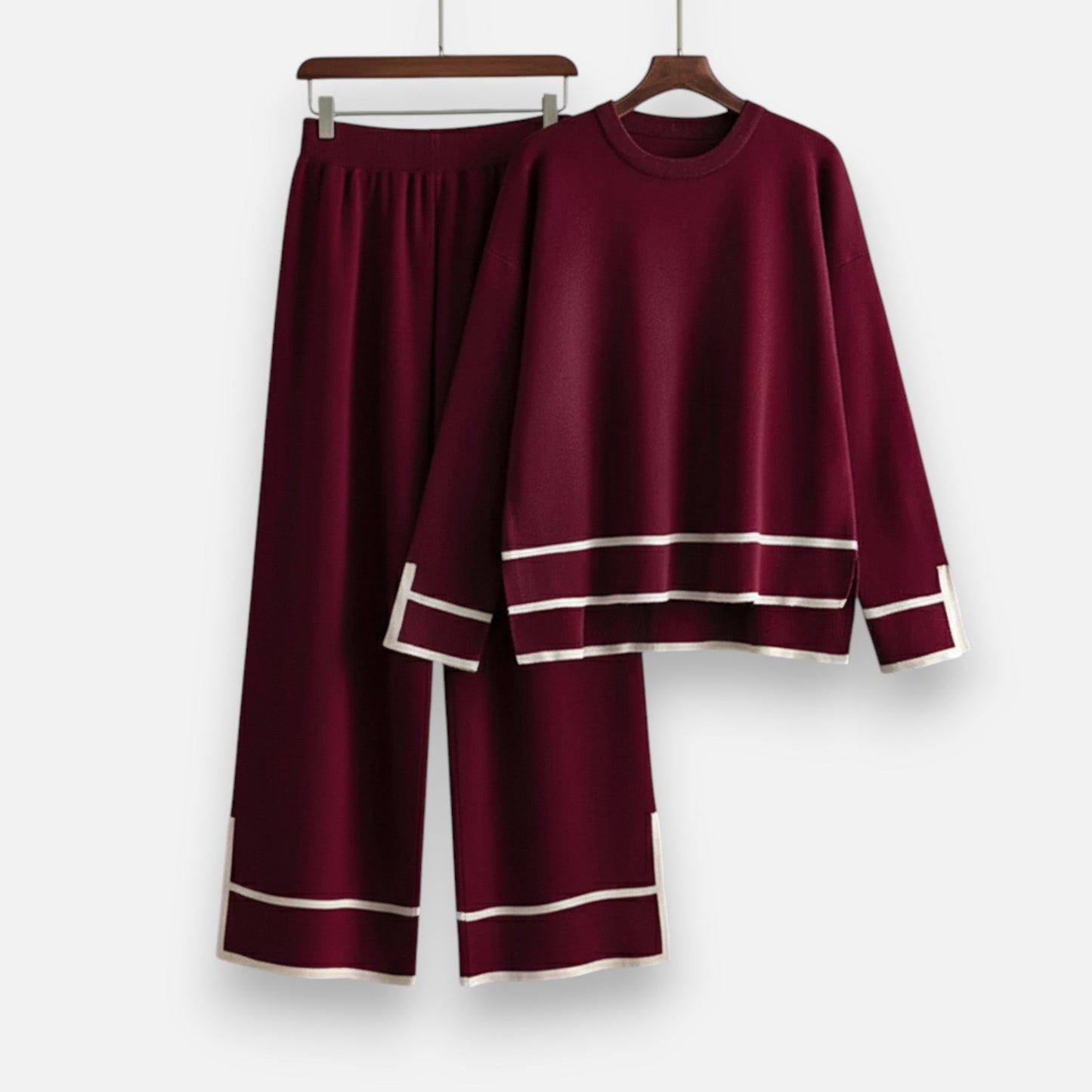 Cozy Women's Knit 2-Piece Winter Outfit
