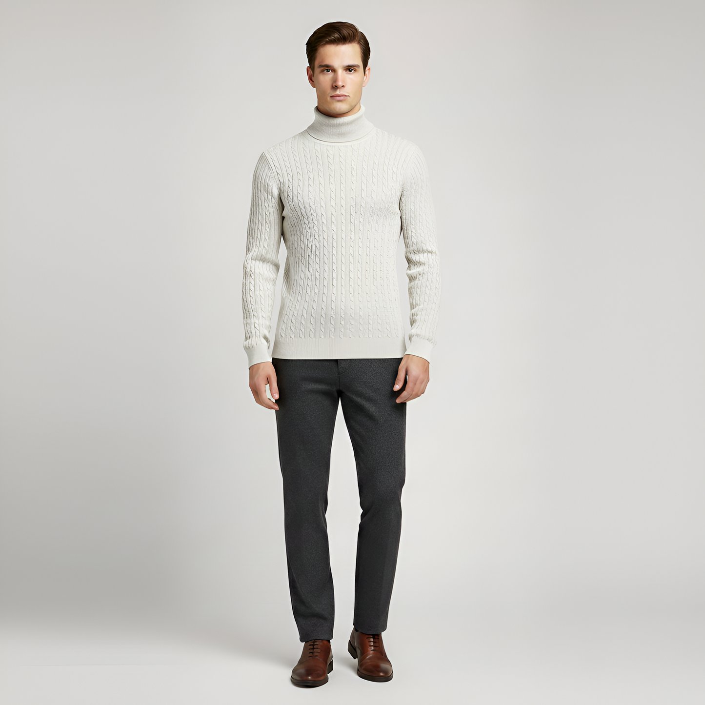 Soft Knit Men's Sweater - VogeLuxe