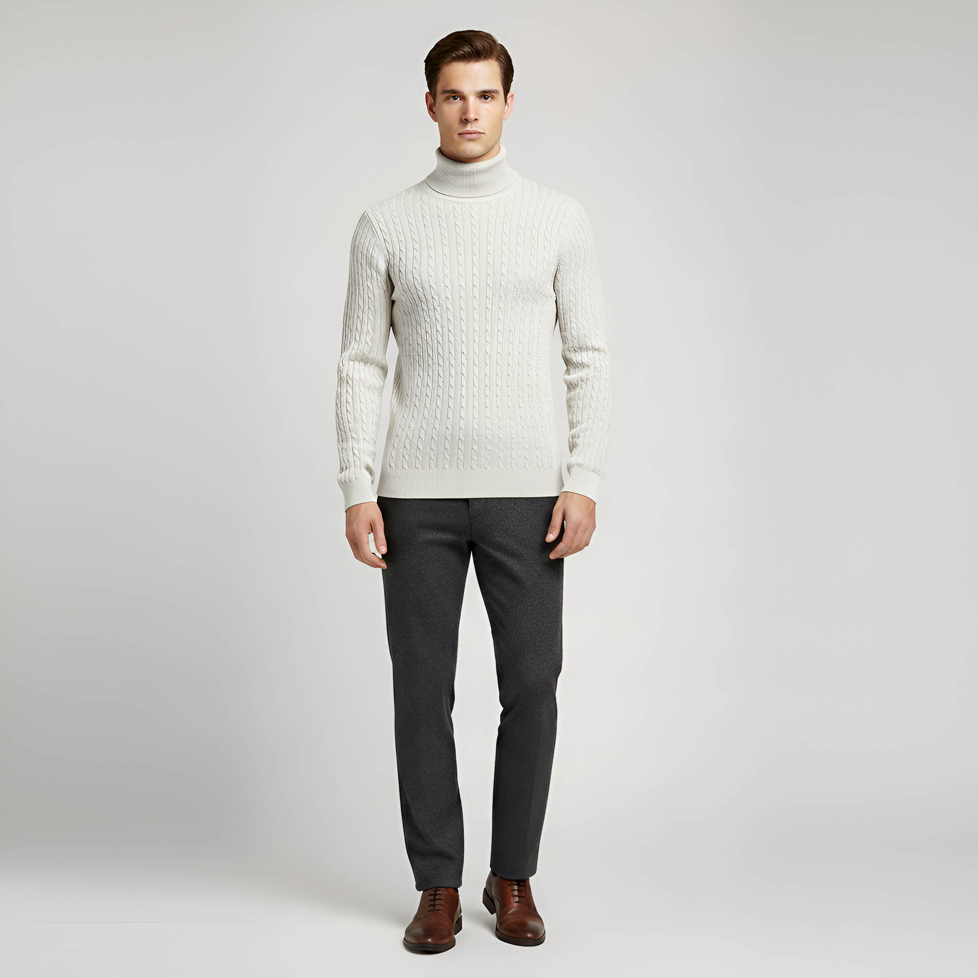 Soft Knit Men's Sweater - VogeLuxe