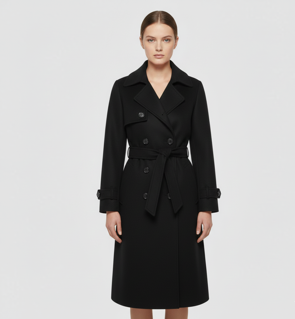 Women's Long Wool Elegant Coat