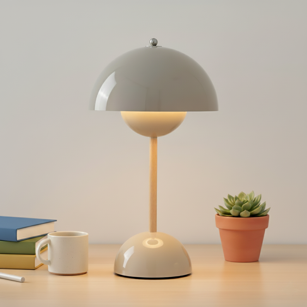Contemporary Slim Dimmable Table Lamp - VogeLuxe