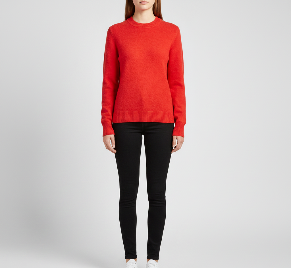 Soft Cashmere Women's Crew Neck Sweater
