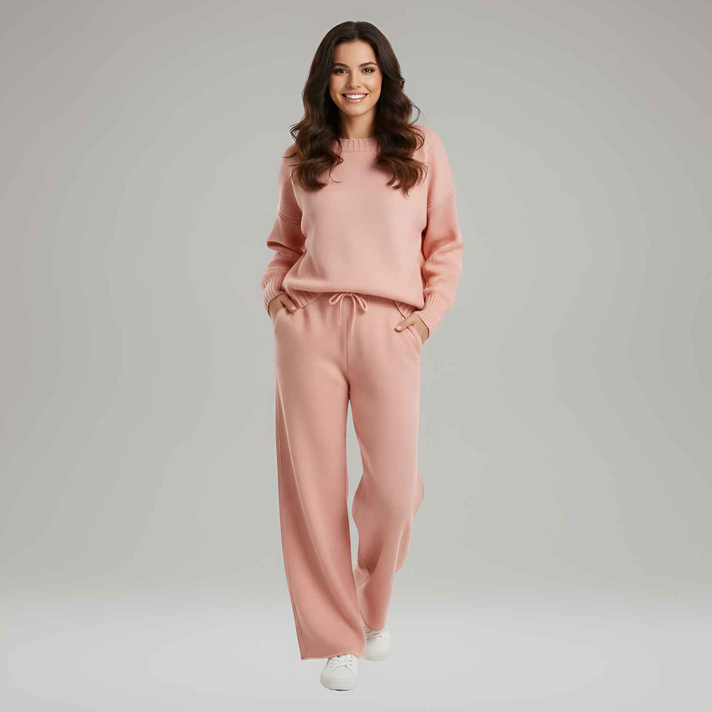 Soft Women's Loungewear Set in Comfortable Knit