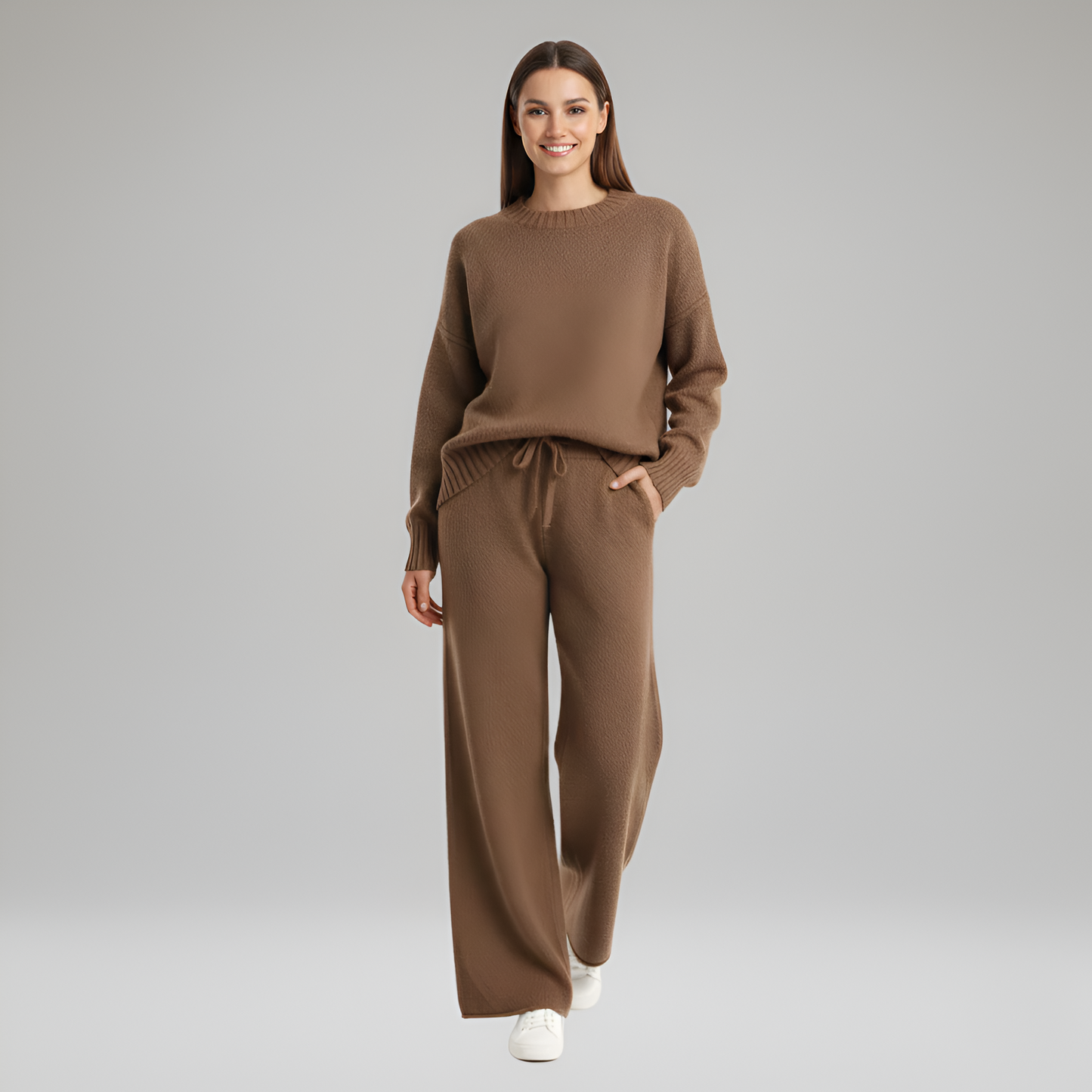 Soft Women's Loungewear Set in Comfortable Knit
