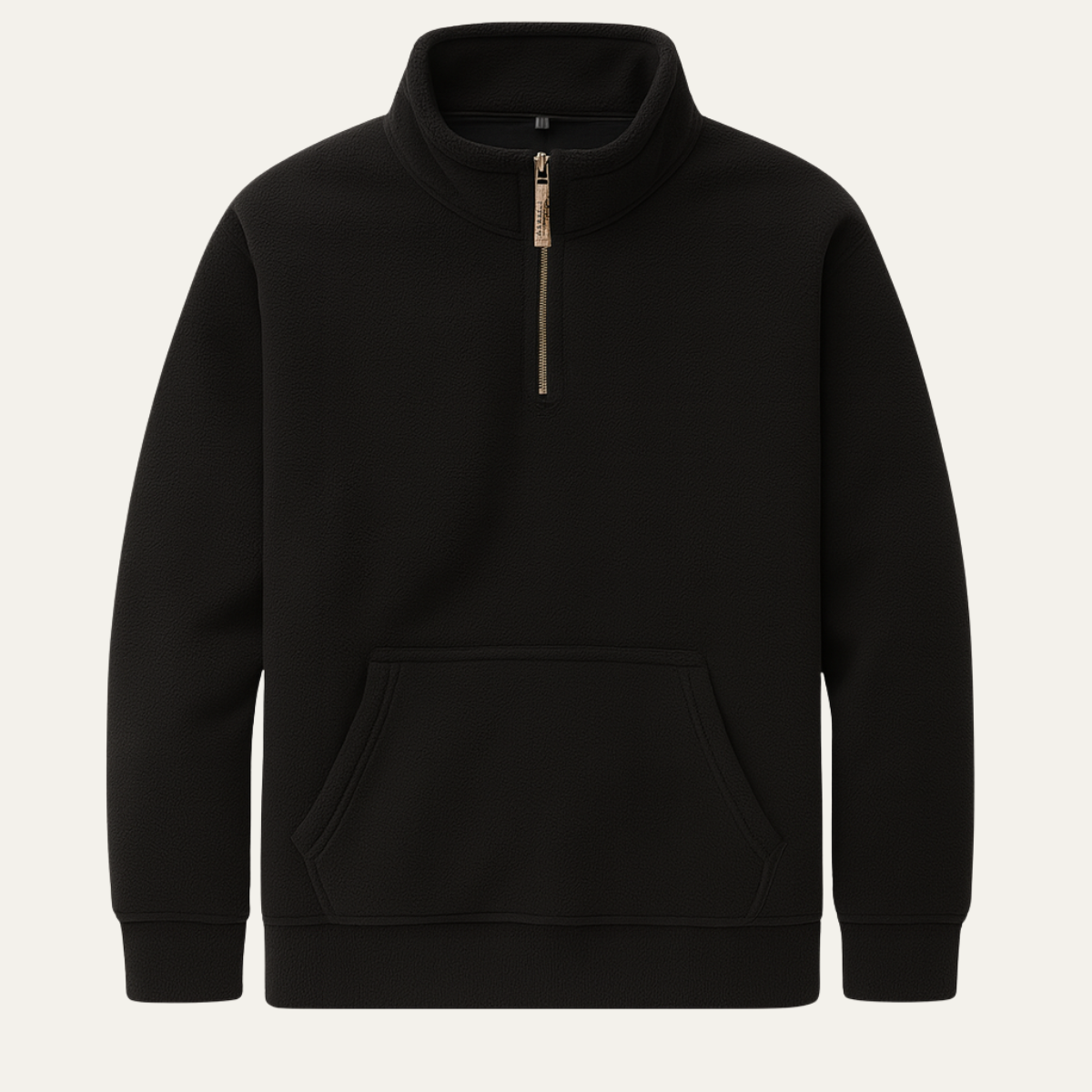 VogeLuxe | Men’s Soft Quarter Zip Fleece Pullover