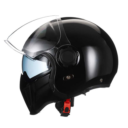 Safe Dual Visor Full Face Motorcycle Helmet