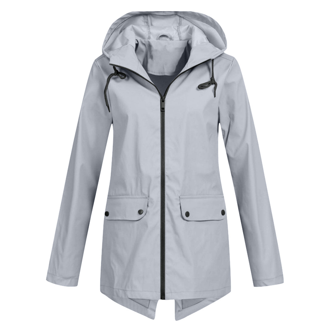 Waterproof Ladies Hooded Parka Coat
