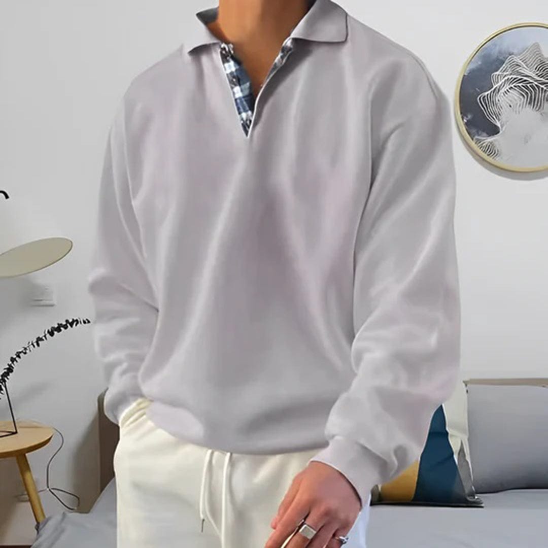 Warm Classic Zipped Winter Sweater