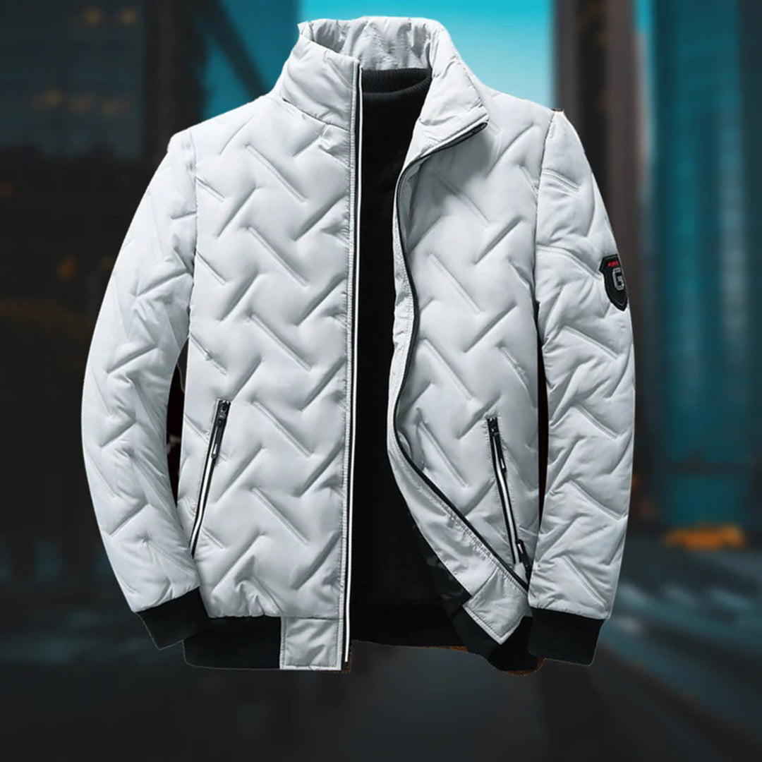 Uomo Giacca Bomber Leggera Invernale Slim Fit
