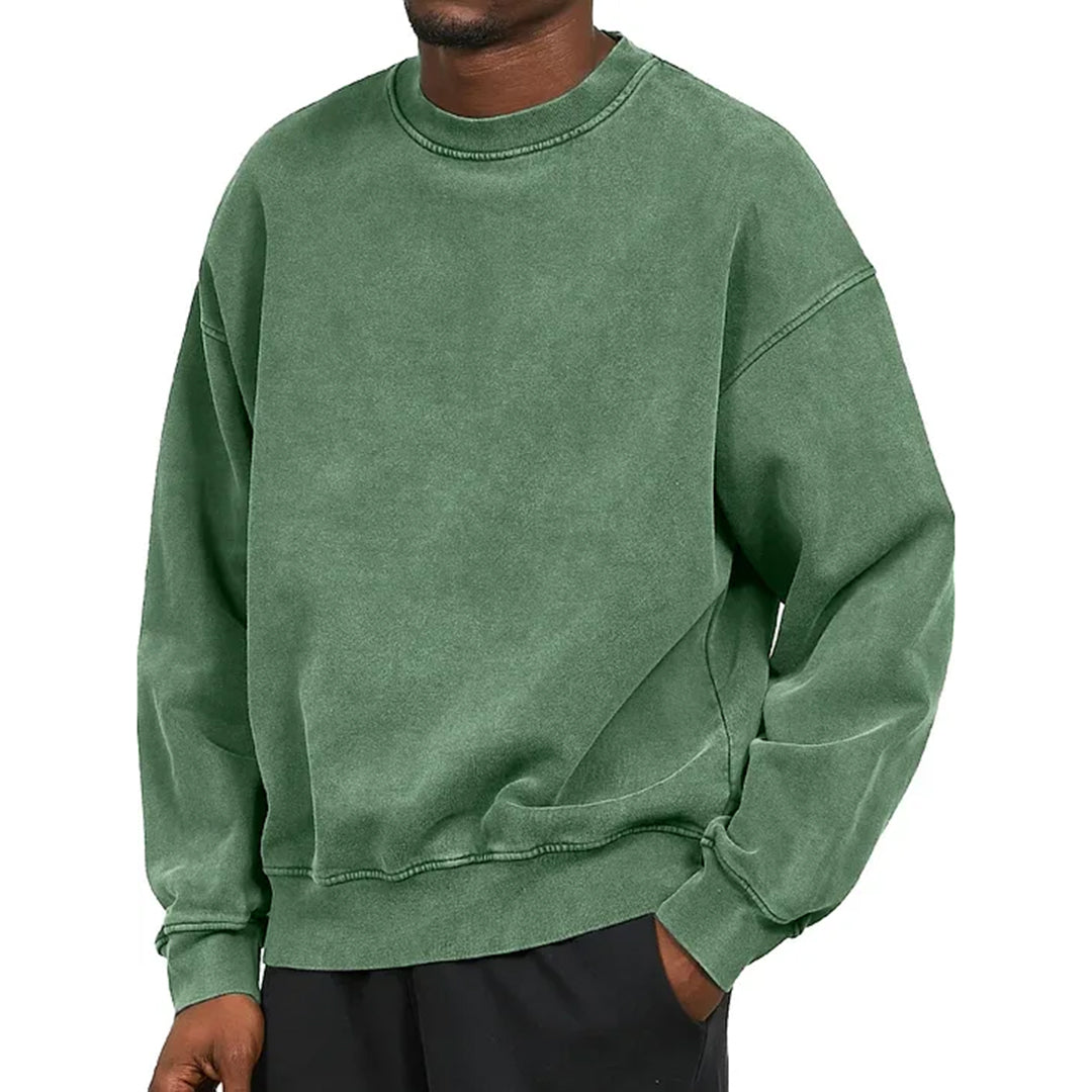 Men's Classic Crew Neck Cozy Sweater