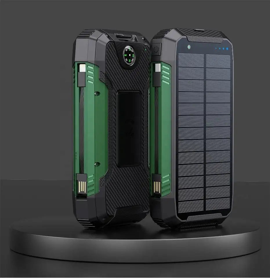 Waterproof Solar Portable Charger 30,000mAh Power Bank