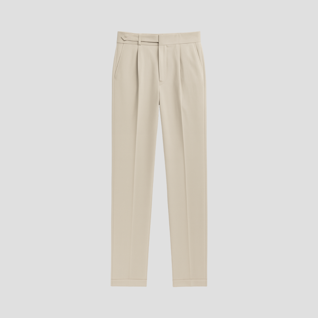 Gregory | Tailored Pleated Trousers 1