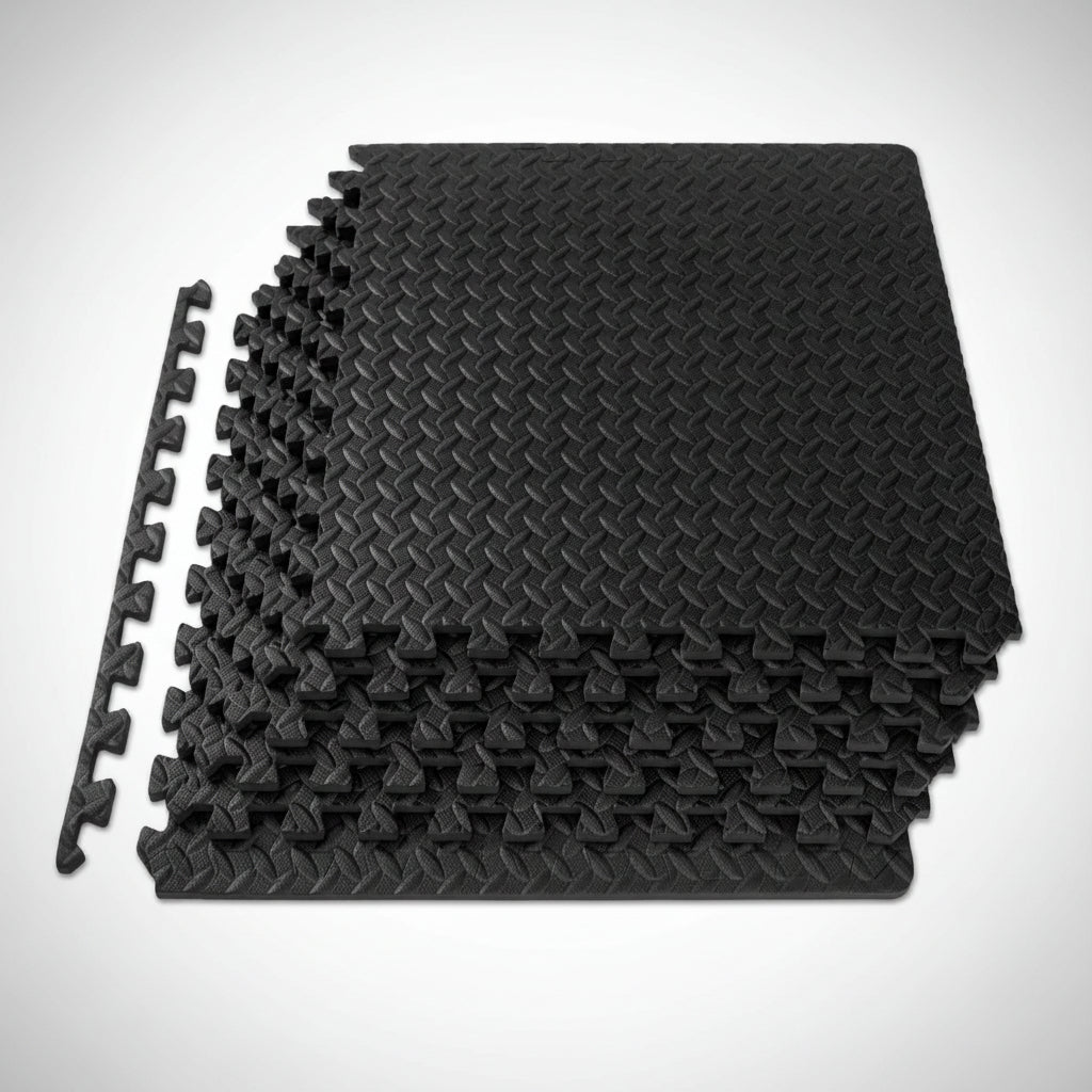 Soft Interlocking Foam Gym Flooring Mats for Home Workout - VogeLuxe