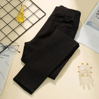 Comfortable High Waist Stretchy Slim Fit Jeans