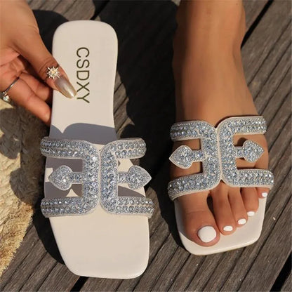 Comfy Women's Flat Sandals - Casual Beach Shoes - BritishElegance