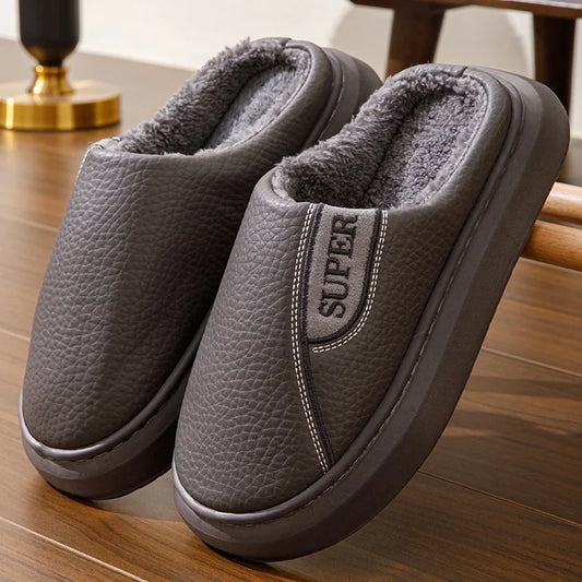 Big Size Cozy Winter House Slippers - VogeLuxe