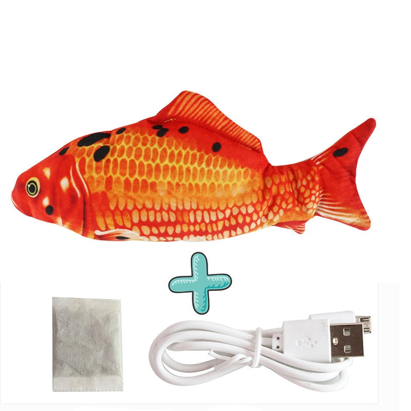 Fun Plush Fish Play Toy