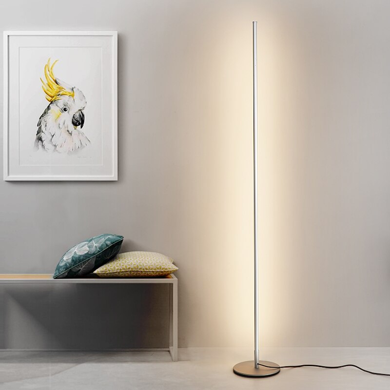Sleek LED Floor Lamp for Contemporary Living Rooms