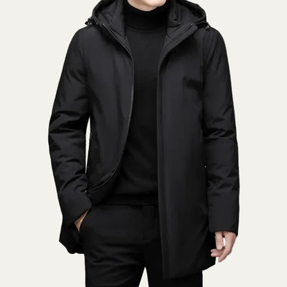 VogeLuxe | Men’s Water Resistant Hooded Parka