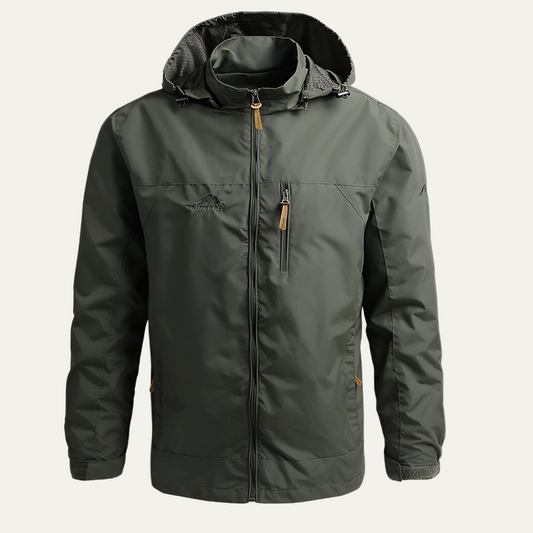 VogeLuxe | Men’s Tactical Waterproof Hooded Windbreaker