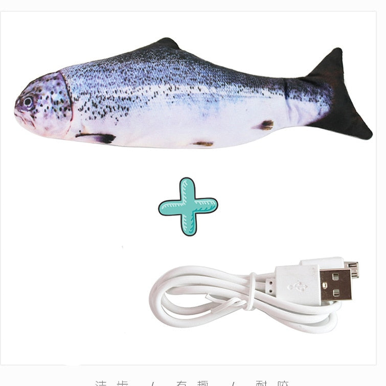 Fun Plush Fish Play Toy