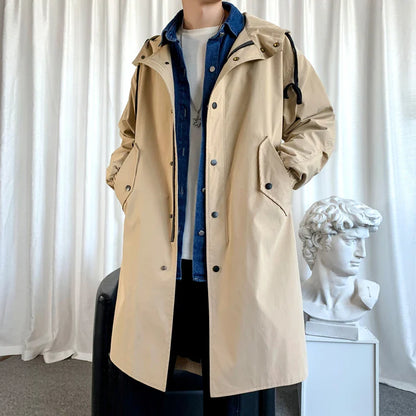 Large Hoodie Urban Mens Jacket