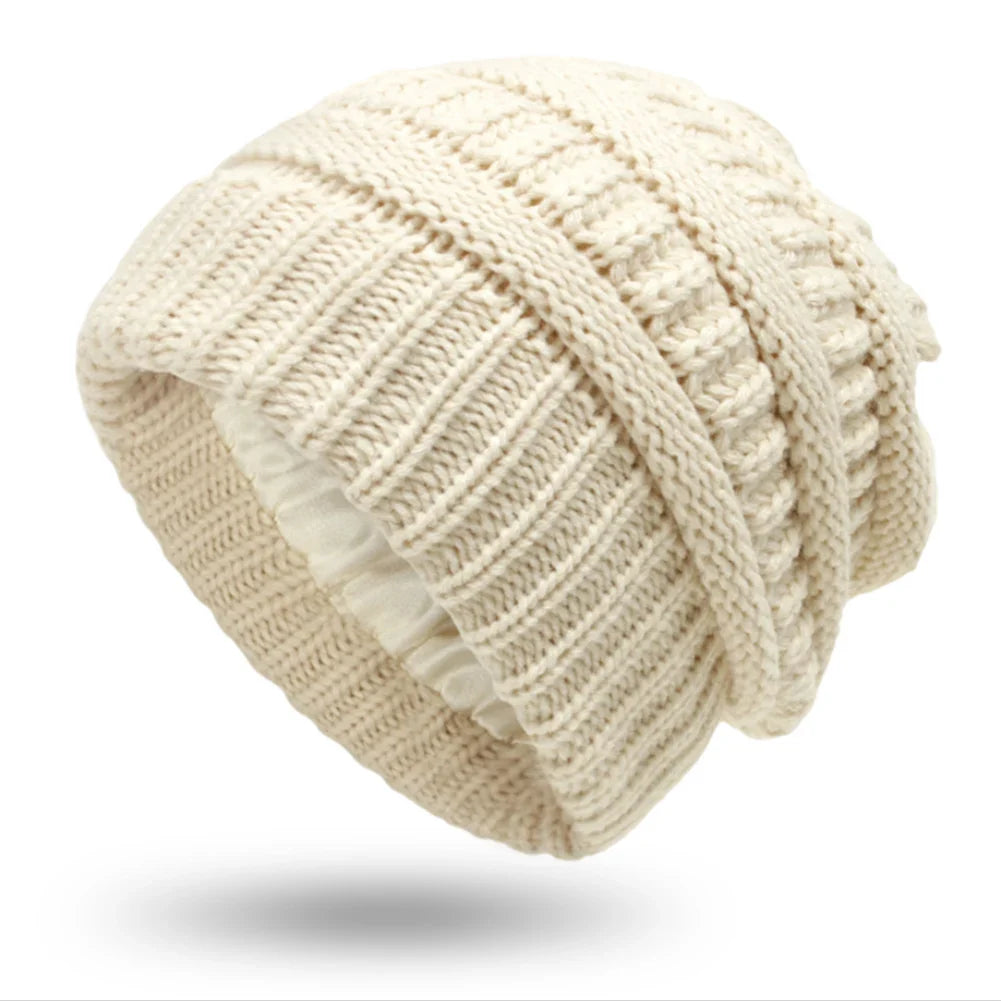 Soft Women's Cable Knit Winter Hat