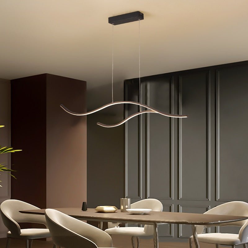 Modern Geometric Crystal LED Chandelier Light Fixture