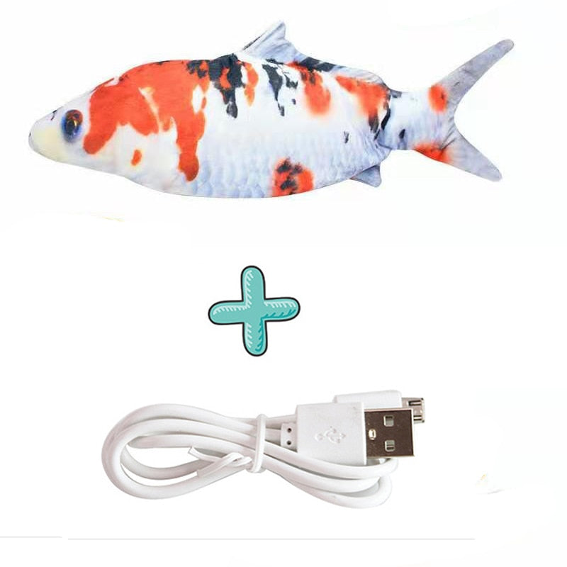 Fun Plush Fish Play Toy