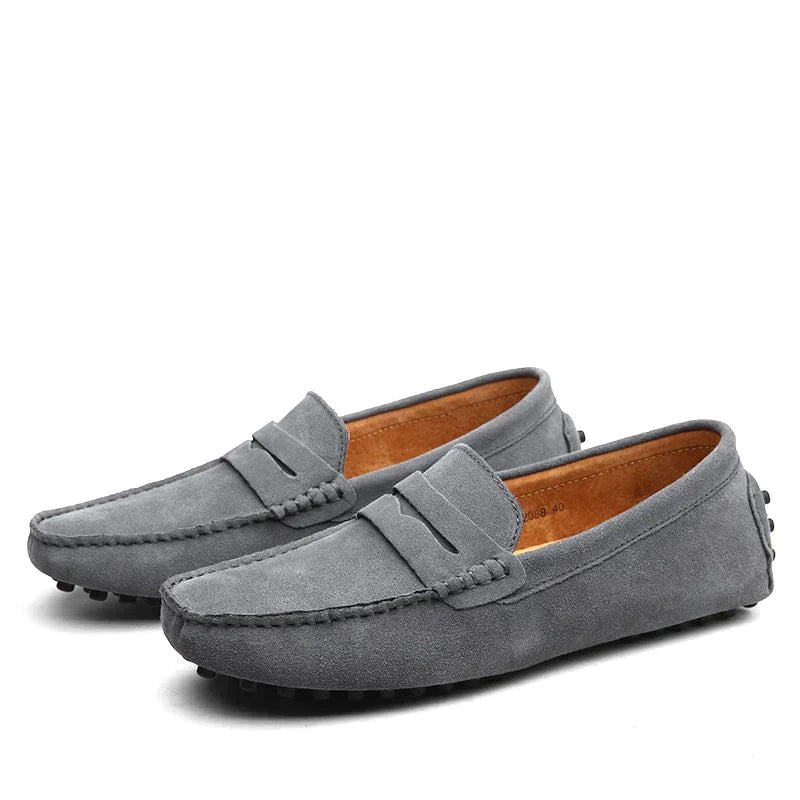 Comfortable Mens Suede Slip On Shoes