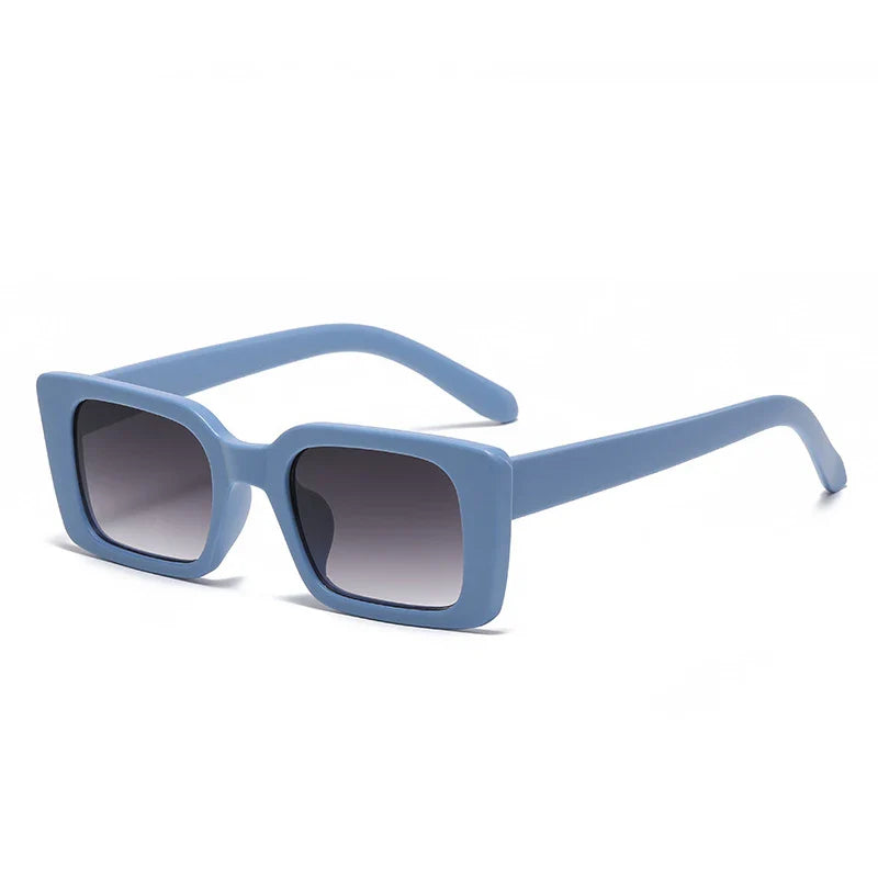 Stylish Rectangular Animal Print UV Sunglasses