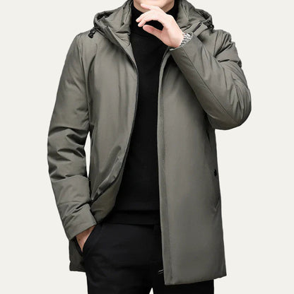 VogeLuxe | Men’s Water Resistant Hooded Parka