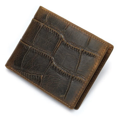 Leather Thin Foldable Money Wallet