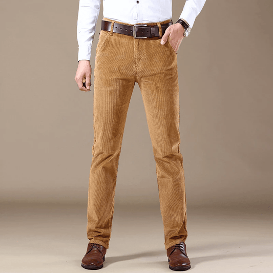Classic Corduroy Trousers for Everyday Wear - VogeLuxe
