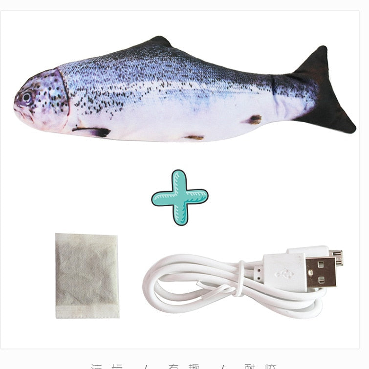 Fun Plush Fish Play Toy