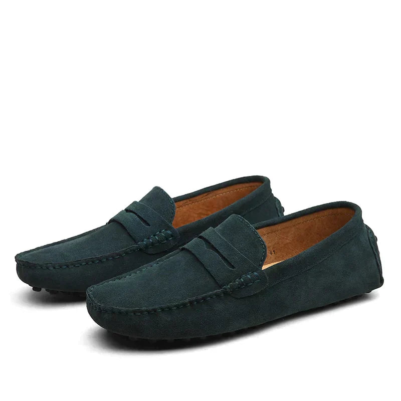 Comfortable Mens Suede Slip On Shoes