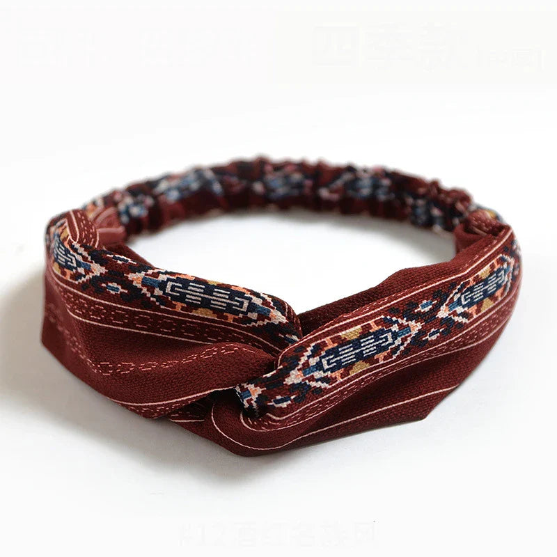 Bohemian Chic Soft Stretch Headband