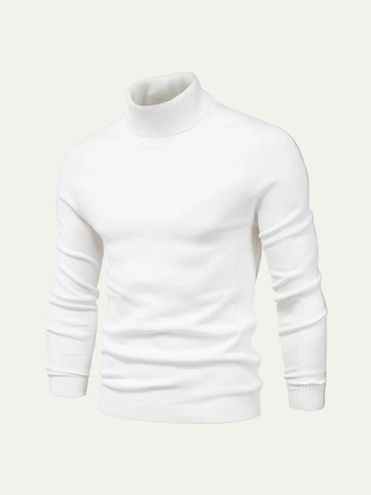 VogeLuxe | Men’s Slim Fit Lightweight Knit Turtleneck Sweater