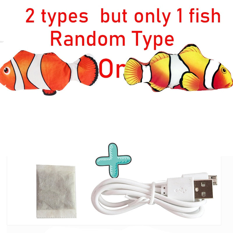 Fun Plush Fish Play Toy
