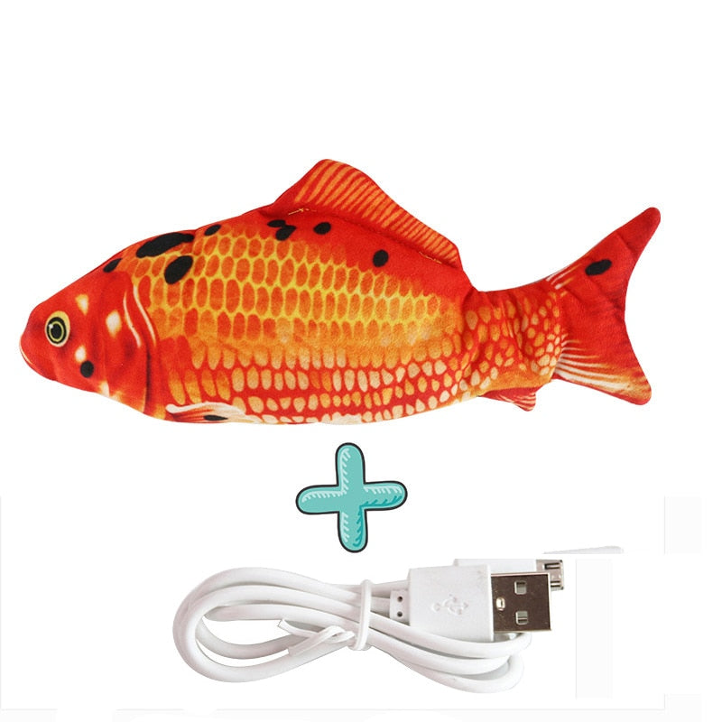 Fun Plush Fish Play Toy