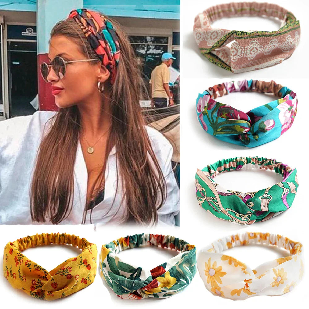 Bohemian Chic Soft Stretch Headband - VogeLuxe