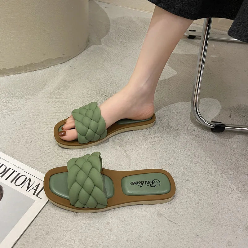 Comfortable Womens Summer Slide Sandals