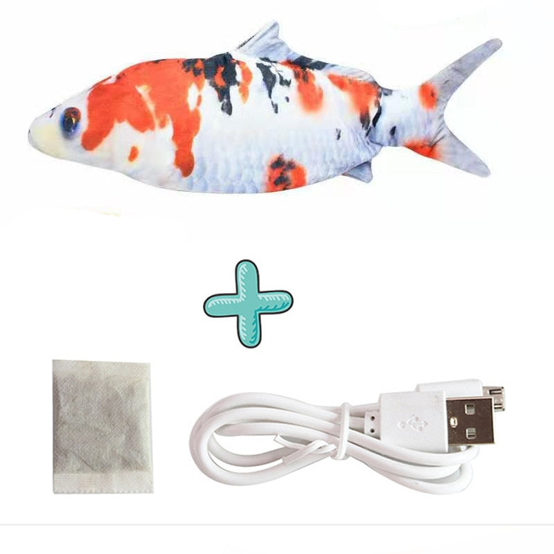 Fun Plush Fish Play Toy