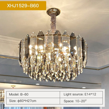 Luxurious Crystal Jewelry Set