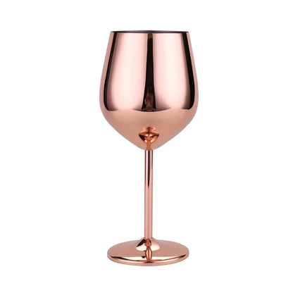 Sleek Mirror Finish Wine Glass Set