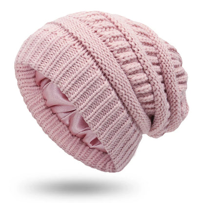 Soft Women's Cable Knit Winter Hat