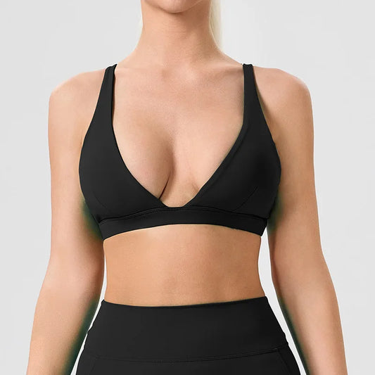 Comfortable Full Figure Sports Bra for Women - VogeLuxe