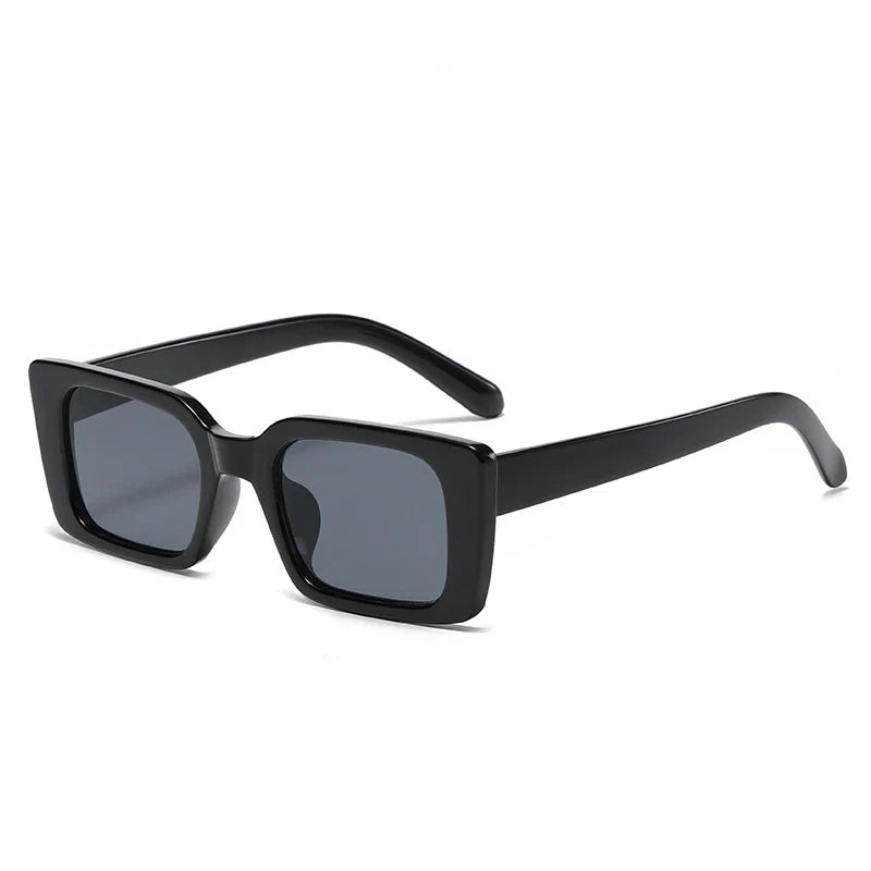 Stylish Rectangular Animal Print UV Sunglasses