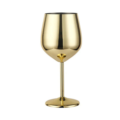 Silver Plated Mirror Finish Wine Glass