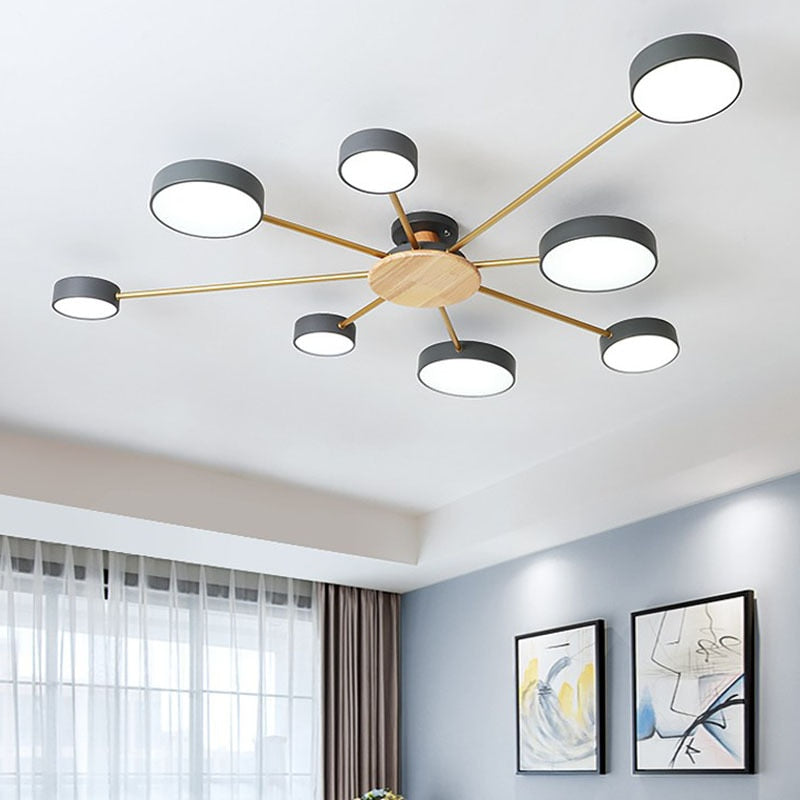 Luxury Nordic LED Ceiling Light - VogeLuxe